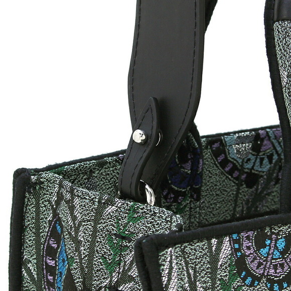 Furla Opportunity Jacquard Leather Tote Bag Beige - Picture 9 of 9